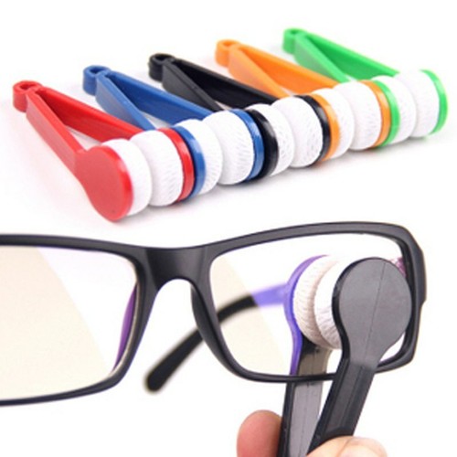 Glasses cleaner with micro